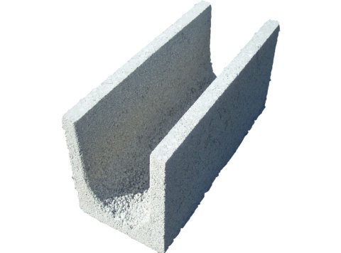 Bloc linteau chainage 20x20x50CM