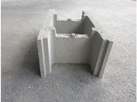 Bloc à bancher 20x20x50cm