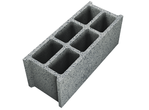 Bloc creux 20x20x50cm B40